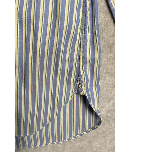 Ralph Lauren Size: 15.5, 39 Mens Striped Button Up Shirt Classic Fit 100% Cotton - Picture 9 of 10